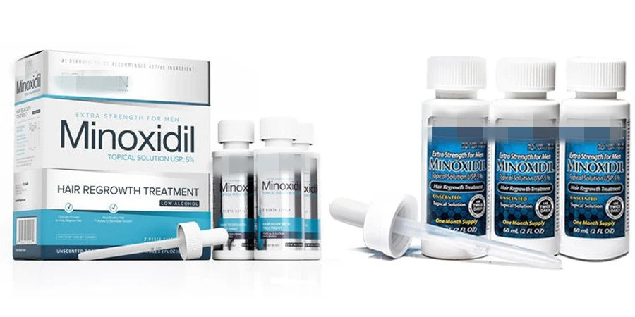 minoxidil application